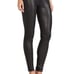 Rag & Bone Lamb Leather Skinny Jeans sz 25 Washed Black 1000