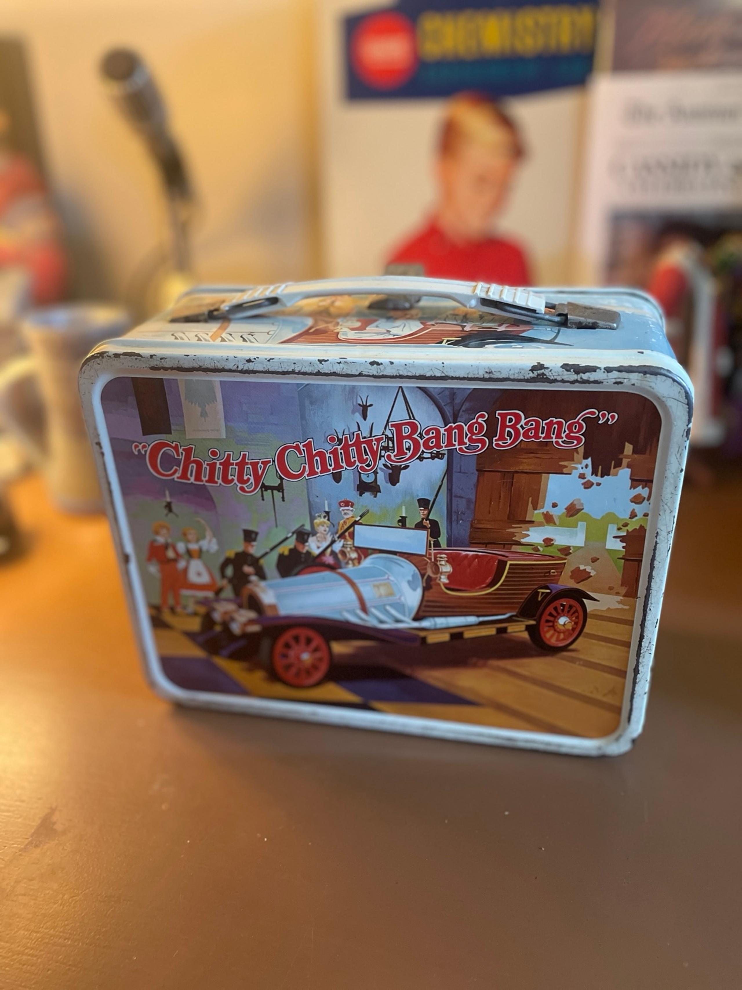 1968 Chitty Chitty Bang Bang Metal Lunch Box