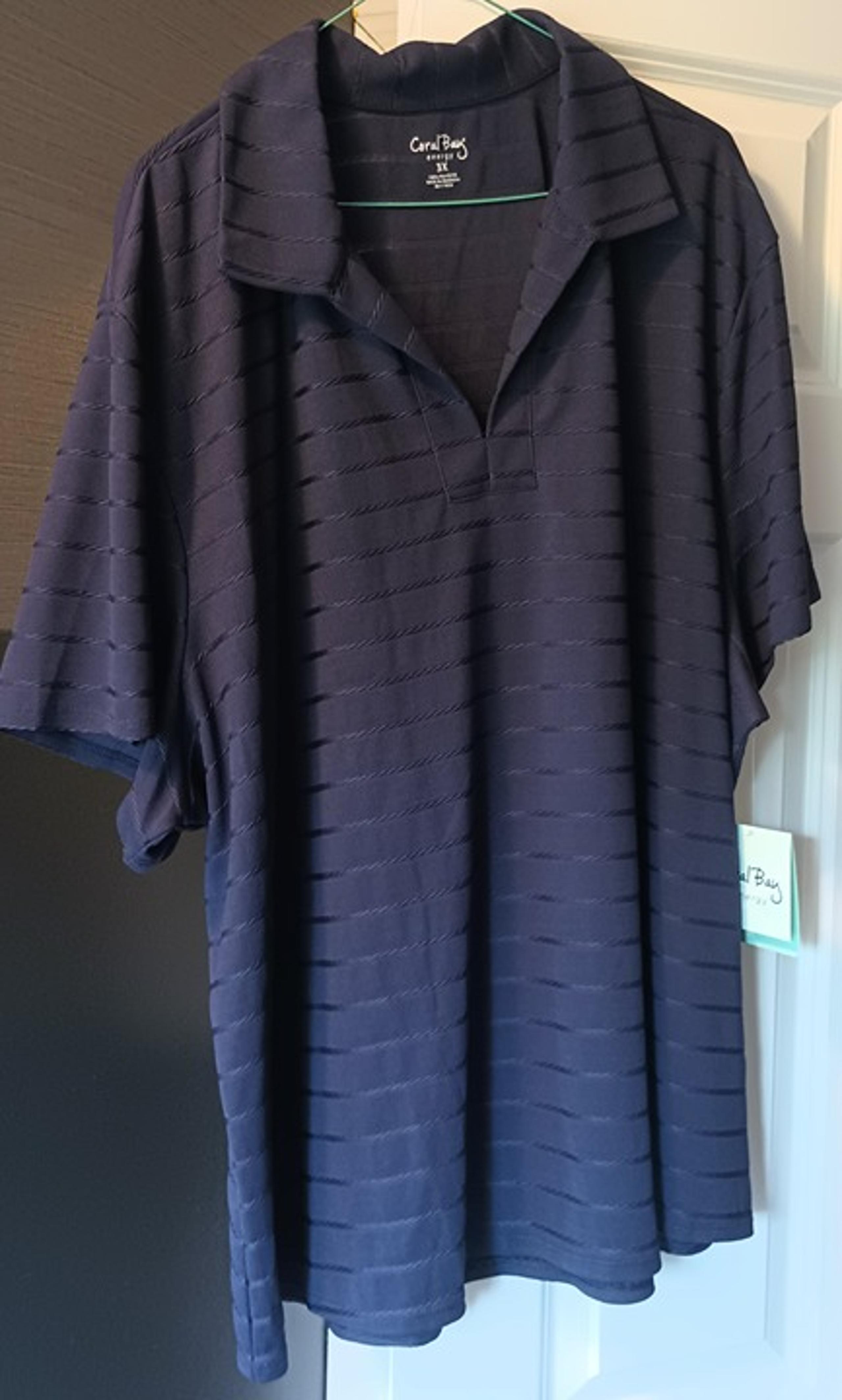 NWT 3x Coral Bay Energy Polo Shirt