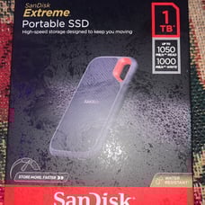 SanDisk Extreme Portable SSD 1TB