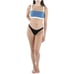 Onia Women's Zoe Bikini Top in Cobalt Blue/White XS MSRP 95