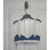 Onia Women's Zoe Bikini Top in Cobalt Blue/White XS MSRP 95