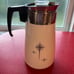 Vintage Corning Ware 9 Cup Coffee Percolator Atomic Starburst HTF
