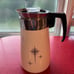 Vintage Corning Ware 9 Cup Coffee Percolator Atomic Starburst HTF