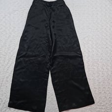 Athleta NWOT Womens Size XS Calm Cool Pants Wide Leg Black Sleepwear Lounge