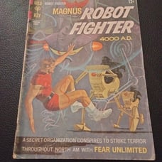 Magnus Robot Fighter. No. 19, August 1967. Gold Key Comics