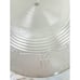 Vintage 1940s Iridescent Glass Ceiling Lamp Shade 16” MCM Style Light Globe