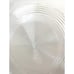 Vintage 1940s Iridescent Glass Ceiling Lamp Shade 16” MCM Style Light Globe