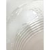 Vintage 1940s Iridescent Glass Ceiling Lamp Shade 16” MCM Style Light Globe