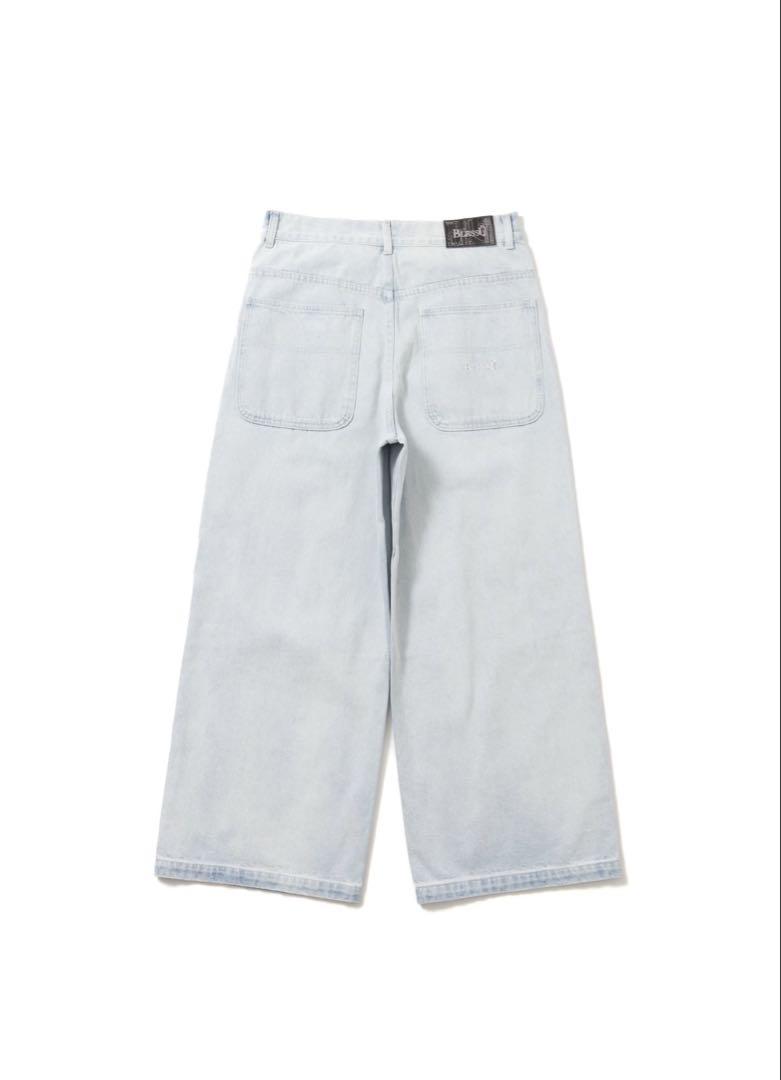 品多く Ü BLESS BU blue light pants denim baggy パンツ
