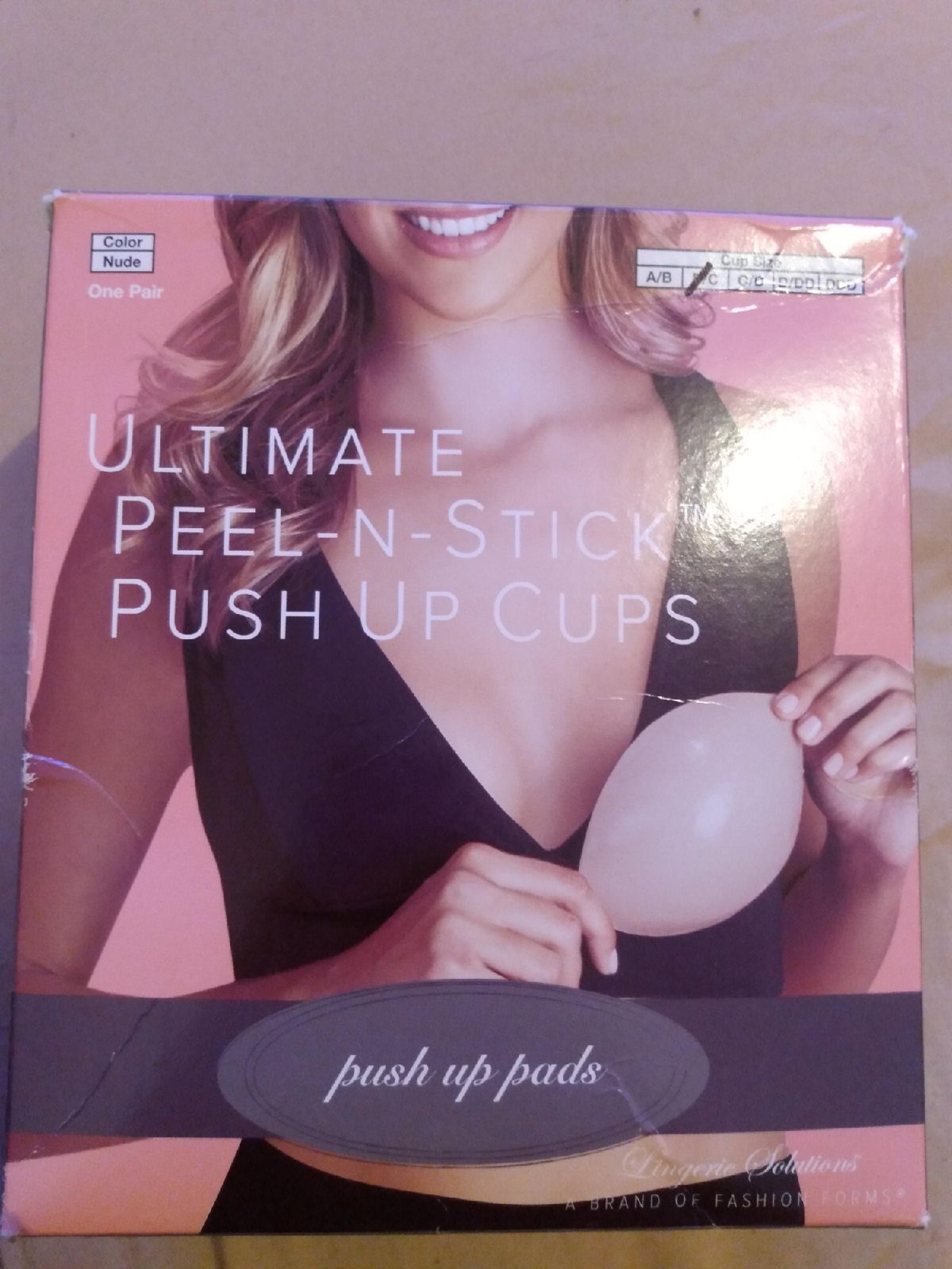 Ultimate peel n stick pushup cups