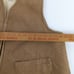 Carhartt Vintage Sherpa Lined Work Vest Men XL Tan Duck Canvas Pockets Full Zip