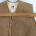 Carhartt Vintage Sherpa Lined Work Vest Men XL Tan Duck Canvas Pockets Full Zip