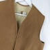 Carhartt Vintage Sherpa Lined Work Vest Men XL Tan Duck Canvas Pockets Full Zip