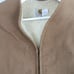Carhartt Vintage Sherpa Lined Work Vest Men XL Tan Duck Canvas Pockets Full Zip