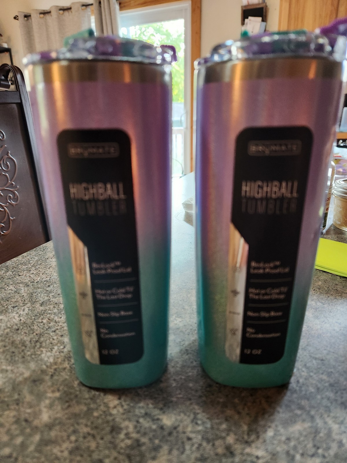 Brumate highball set glitter mermaid