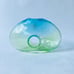 Vintage Vase Hand Blown Margies Garden O