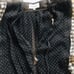 Verdad Silk and Leather Long Pleated Ski