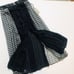 Verdad Silk and Leather Long Pleated Ski