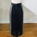 Verdad Silk and Leather Long Pleated Ski