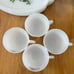 Vintage Federal Glass Rosecrest Tea Set