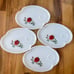 Vintage Federal Glass Rosecrest Tea Set