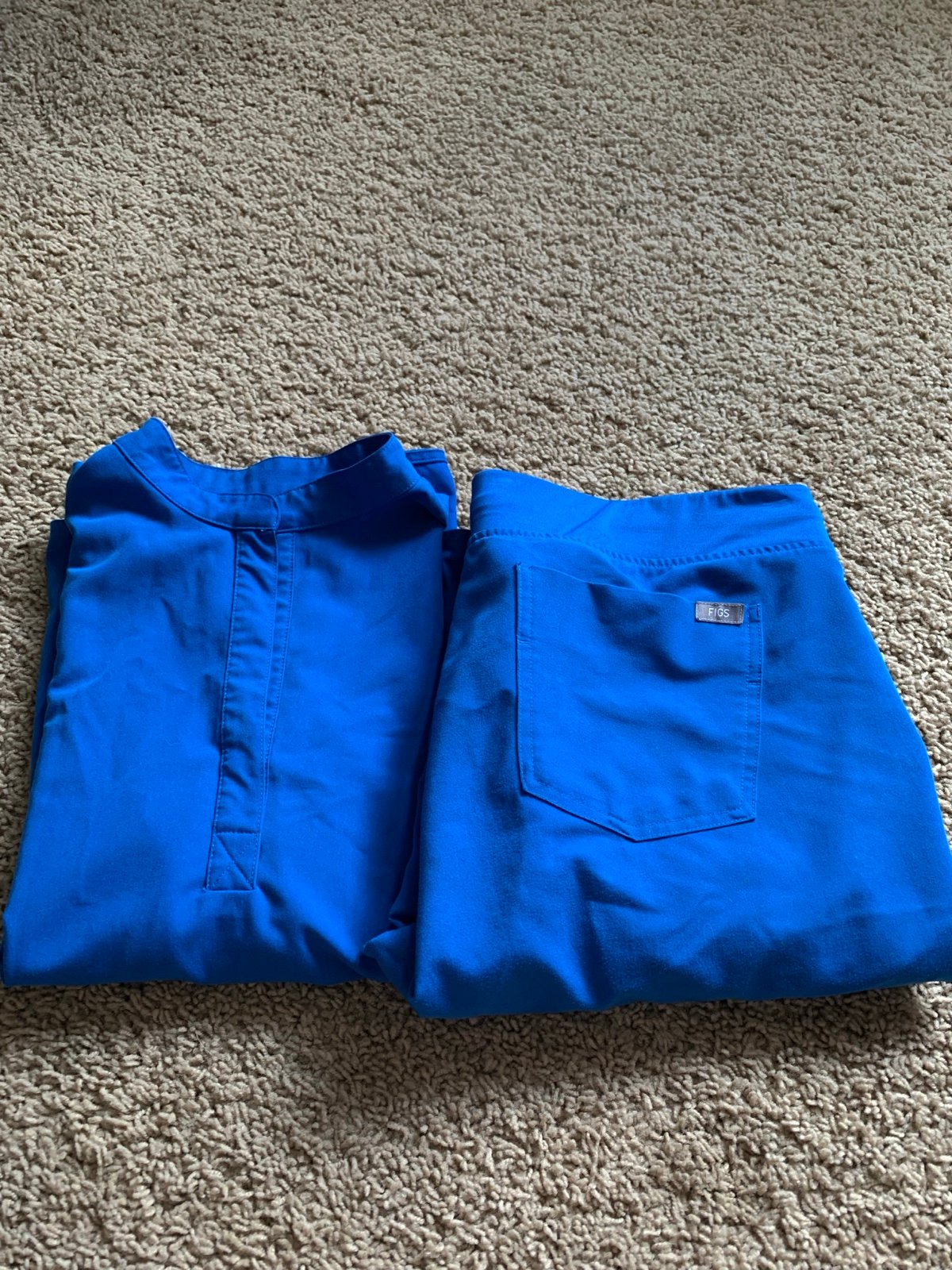 Figs scrubs Royal Blue