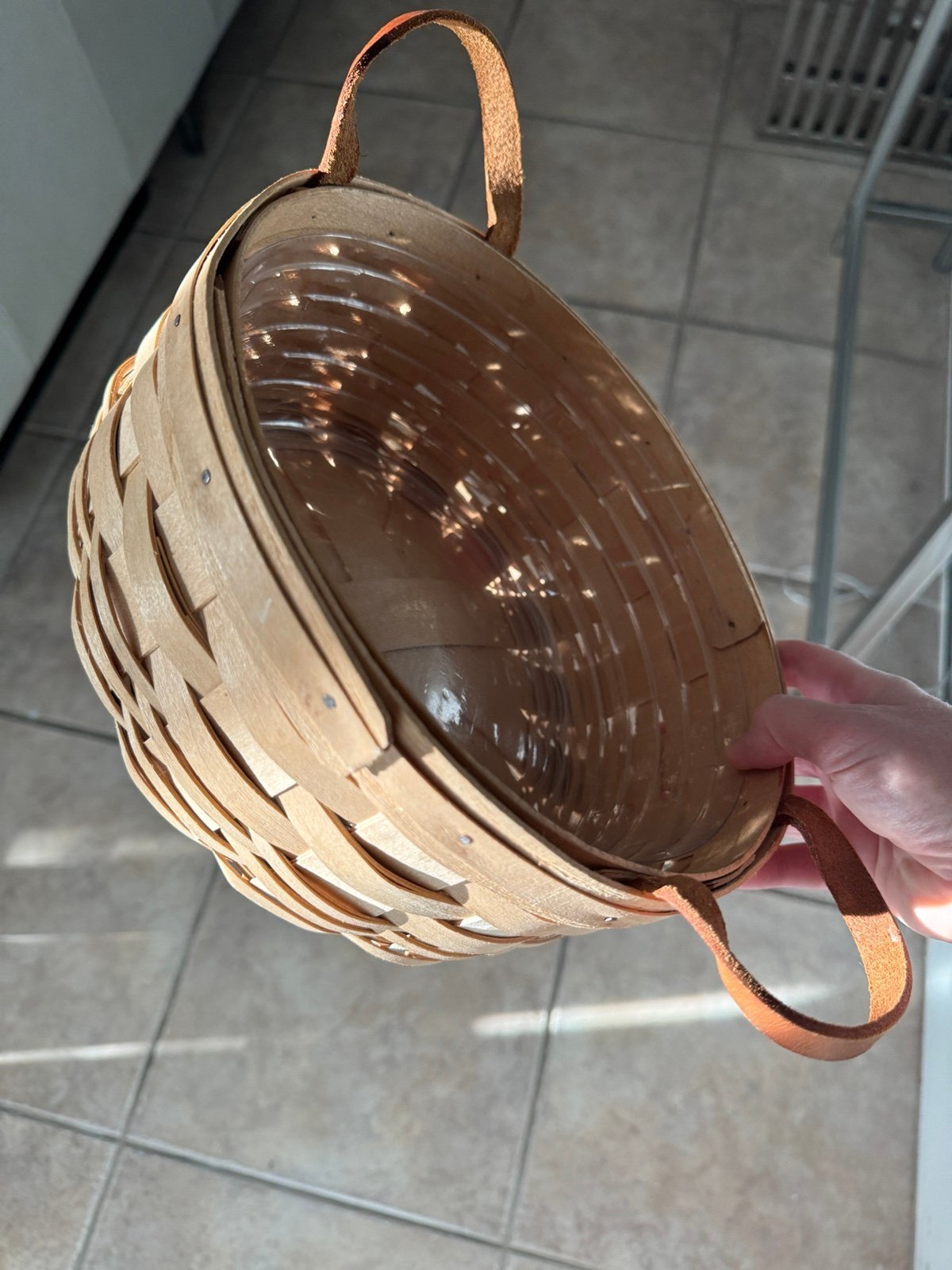 Longaberger button basket - 1994