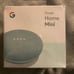 Google home minis. Chalk White + Aqua