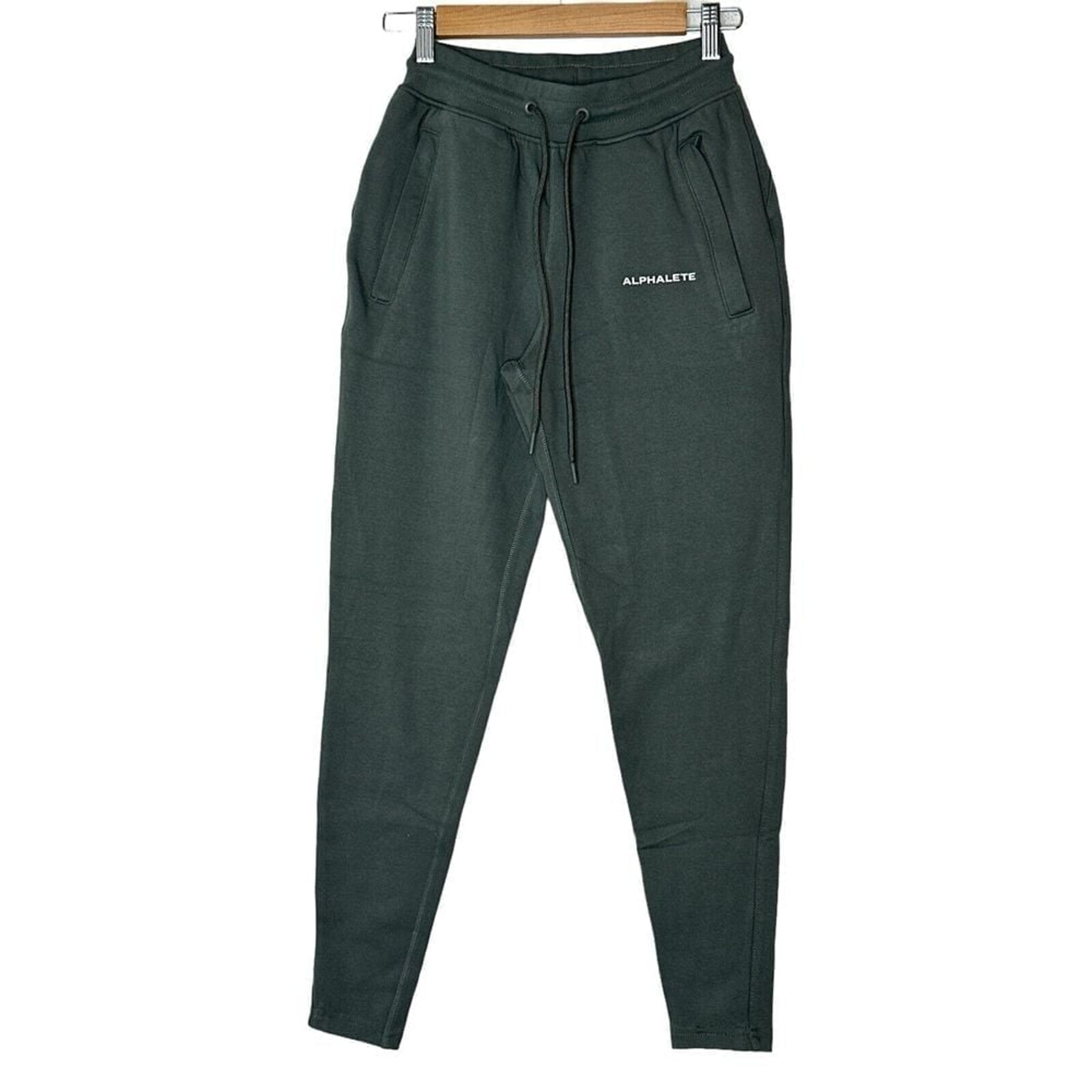 NWT Alphalete Women's Relaxed Joggers Small Sweatpants Athletic Pants Concrete