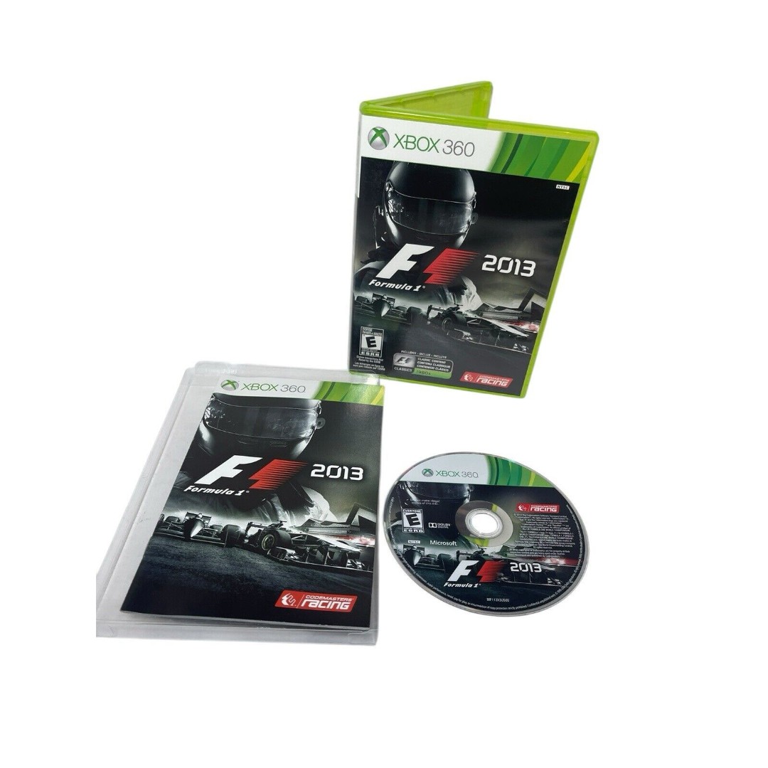 F1 2013 (Microsoft Xbox 360, 2013) CIB Made in Mexico Very Good