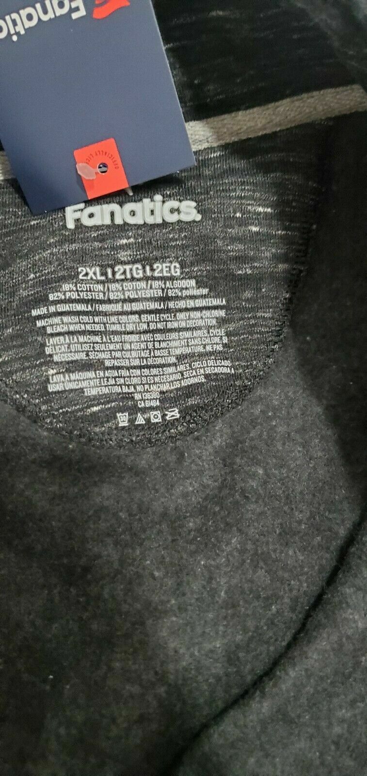 New York Yankees MLB Full Zip Jacket Size 2XL Front Pockets Fanatics NWT!