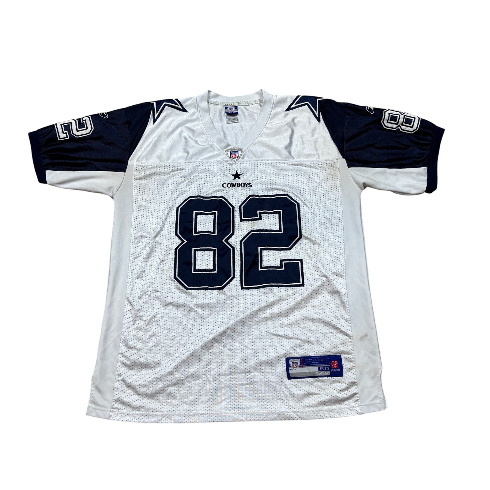 Rare Dallas Cowboys Jason Witten 82 Jersey NFL Reebok Men's 50