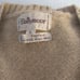 Ballymoor men's camel Shetland wool sweater size Medium