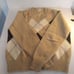 Ballymoor men's camel Shetland wool sweater size Medium