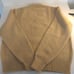 Ballymoor men's camel Shetland wool sweater size Medium