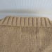 Ballymoor men's camel Shetland wool sweater size Medium
