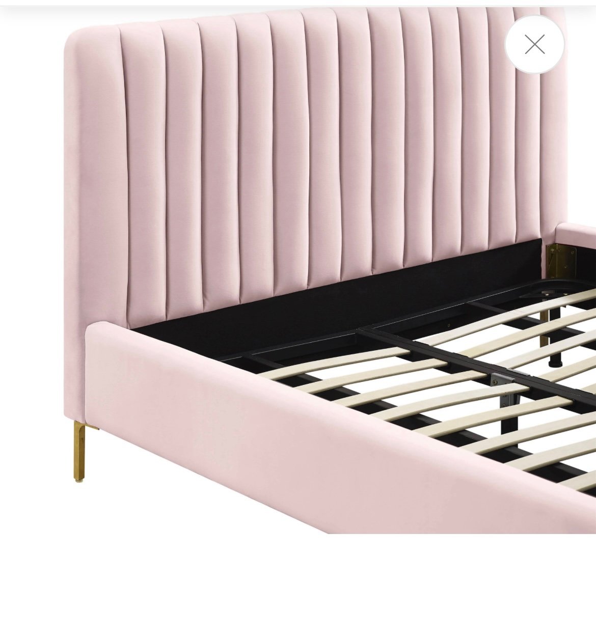 Angela Velvet Bed Chicago location