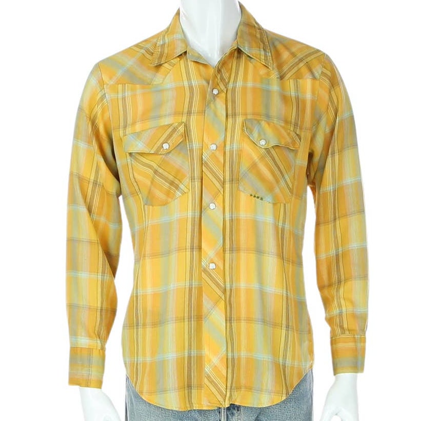 70s Vintage Western Rockabilly Cowboy Ranch Pearl Snap Shirt
