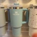 Stanley aqua 40 oz tumbler