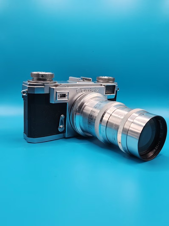 Contax iia - 135mm f/4 Zeiss Sonnar lens - Rangefinder - Tested