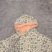 Kind heart fiere mind white, gray and orange cotton stretch sweatshirt