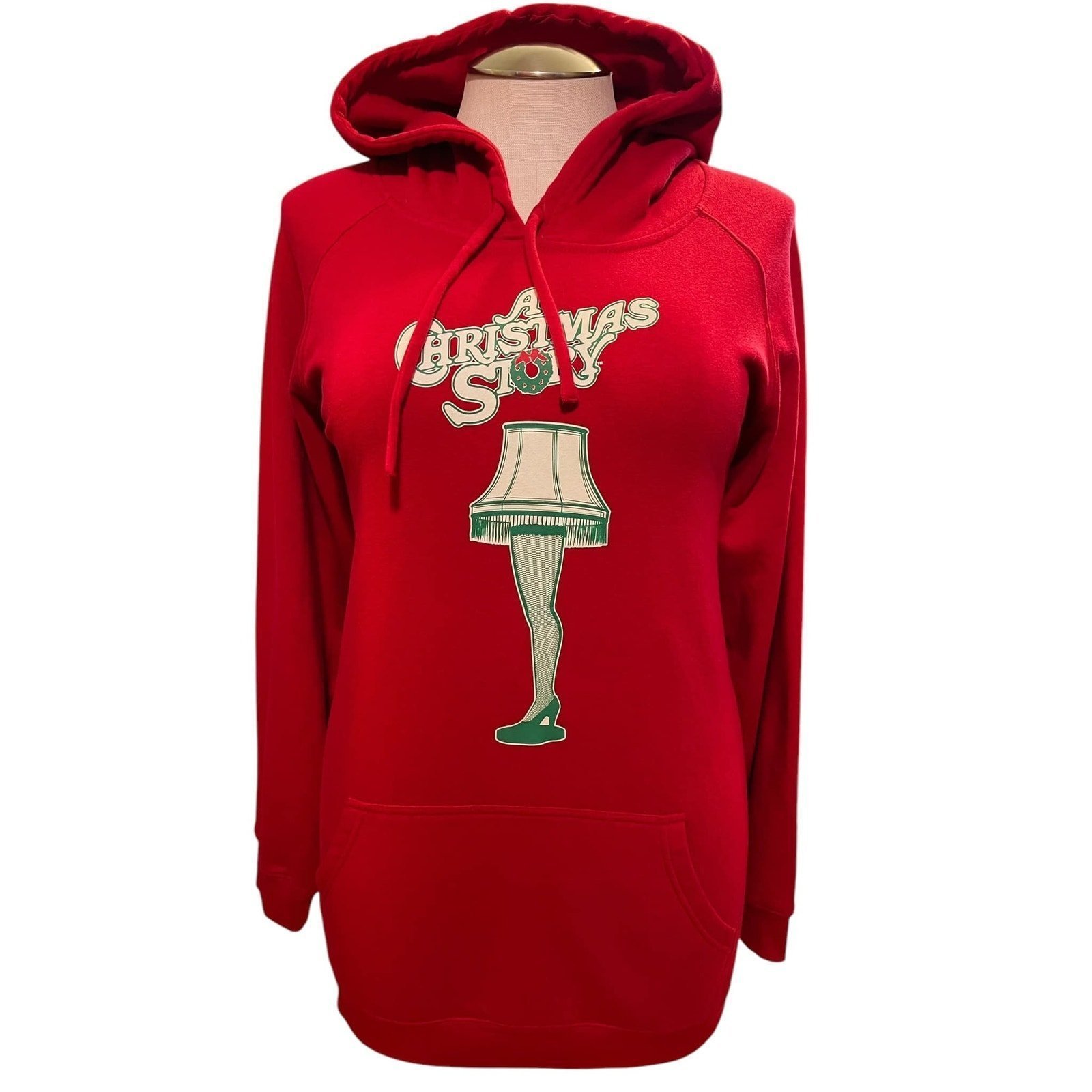 Torrid 3 (3X) A Christmas Story Leg Lamp Cozy Fleece Hoodie Sweatshirt Hooded