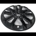 3x fits Ford Fusion SE 2019 2020 Black 17 Wheel Skins Hub Caps Alloy Rim Covers