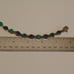 Vintage Sterling Silver Lapis Lazuli & Malachite Hinged Teardrop Necklace