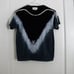 Collina Strada Tie Dye Crystal Embellished Short Sleeve Sweater