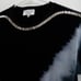 Collina Strada Tie Dye Crystal Embellished Short Sleeve Sweater