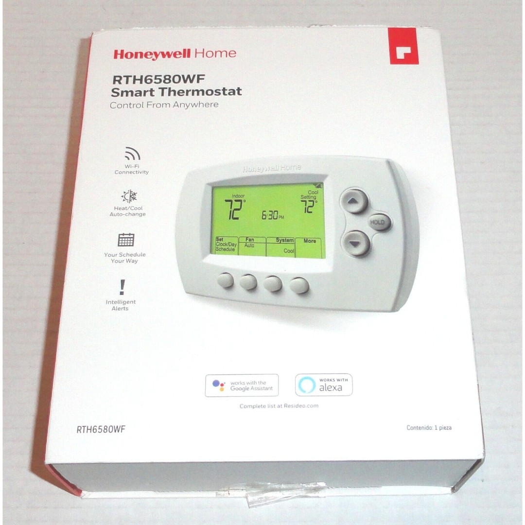 Honeywell Home RTH6580WF Wi-Fi Programmable Smart Thermostat
