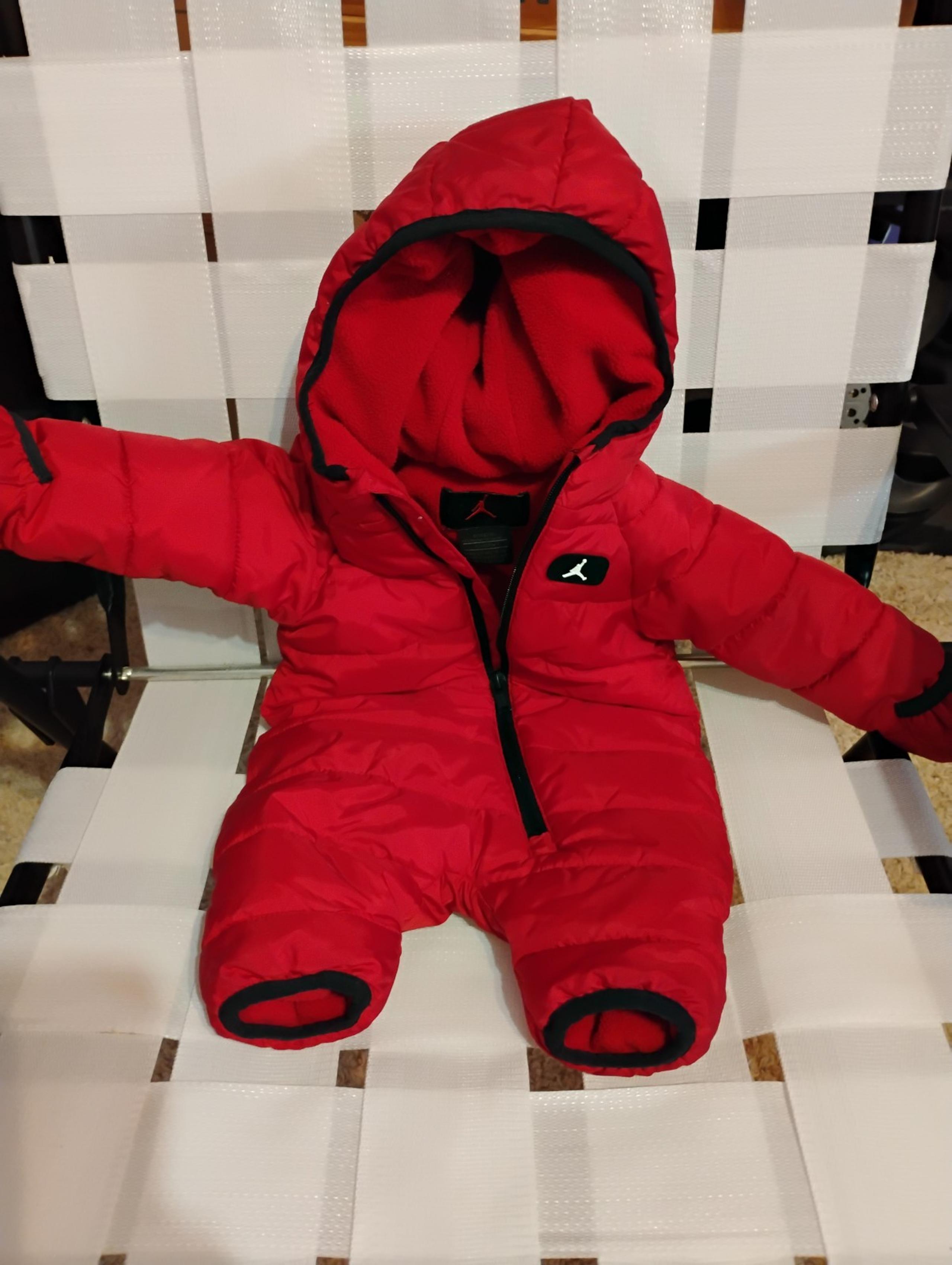 Newborn Jordan snowsuit