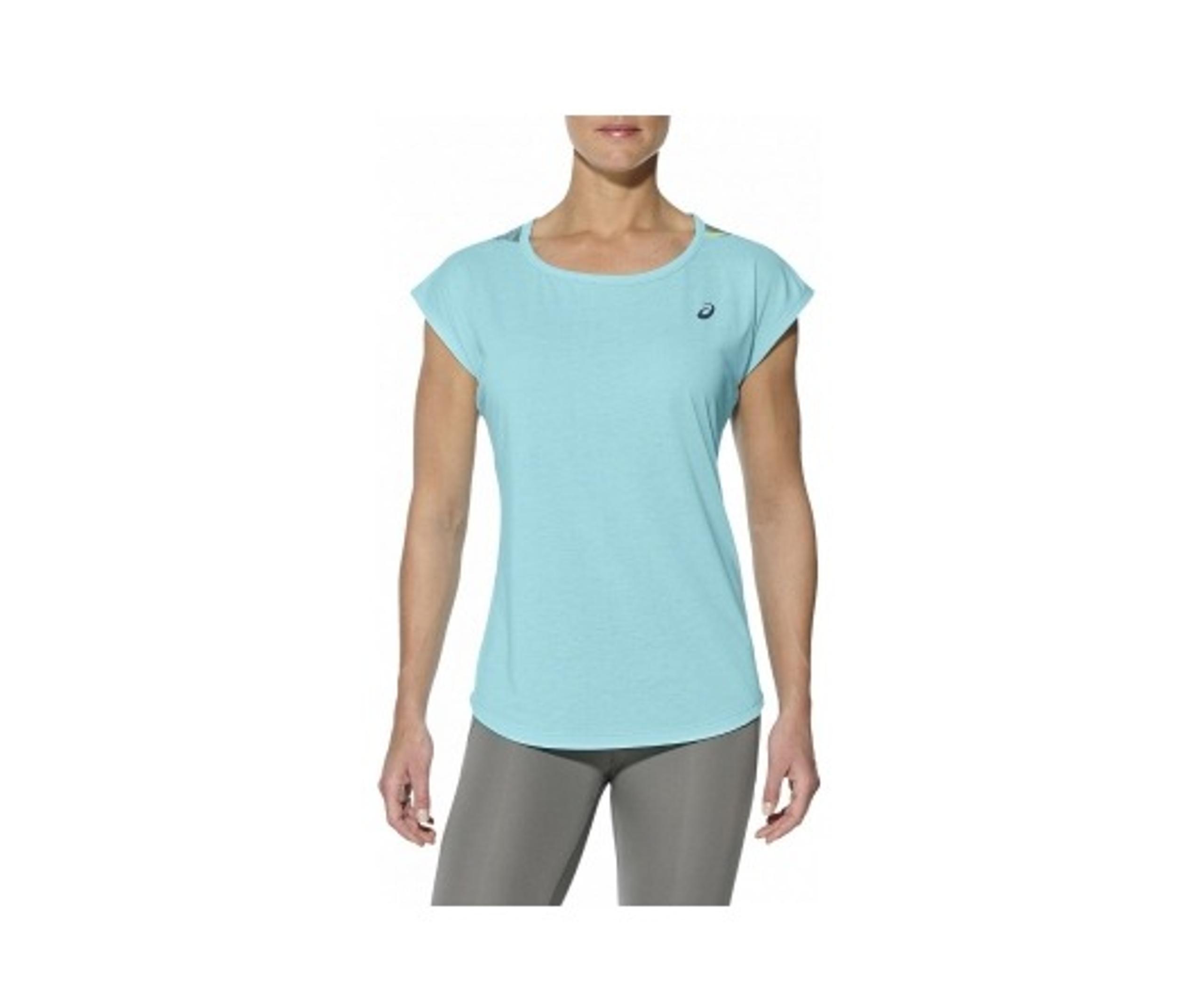 Asics White and Black Women's Athletic Workout Tank Top / T Shirt Size XS